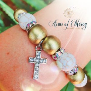 WCCD Bracelet - World Childhood Cancer Day Bracelet © Arms of Mercy NPC