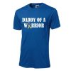 Daddy of a Warrior - Blue Unisex Crew Neck T-Shirt © Arms of Mercy NPC