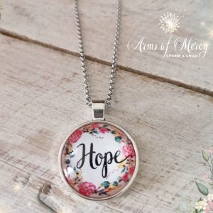 Hope – Picture Glass Pendant on Chain