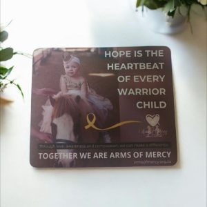 Message of Hope Mousepad – Childhood Cancer Awareness