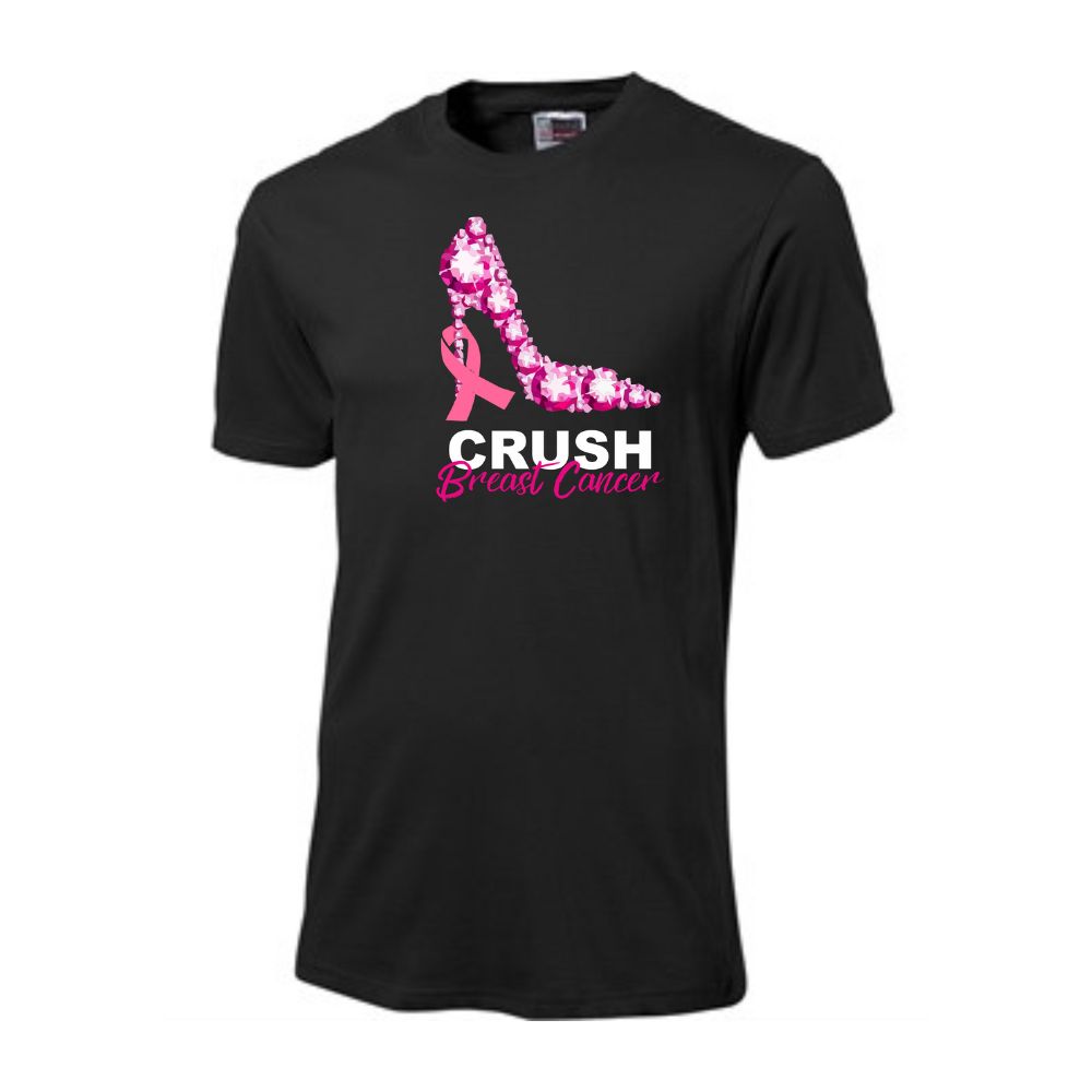 Crush Breast Cancer - Breast Cancer Awareness T-Shirt