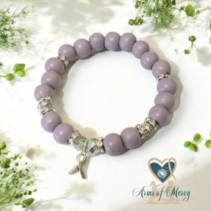 Purple Awareness Bracelet – Epilepsy Awareness