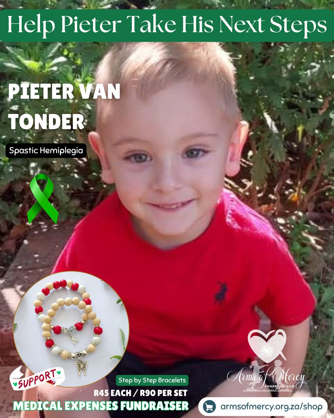 Read more about the article Help Pieter van Tonder Take His Next Steps