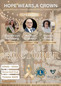 Read more about the article Hope Wears a Crown – Childhood Cancer Awareness Fundraiser Rescheduled to 25 October 2025
