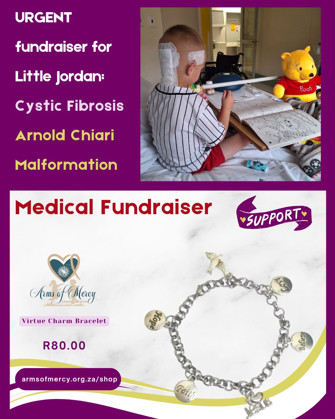 Read more about the article An Urgent Plea for Little Jordan: Facing Two Life-Altering Diagnoses