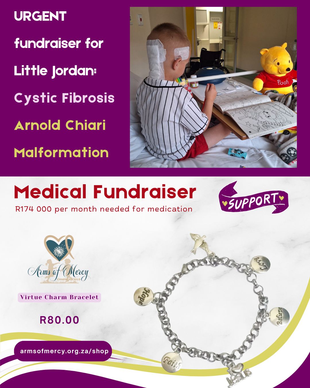 You are currently viewing An Urgent Plea for Little Jordan: Facing Two Life-Altering Diagnoses