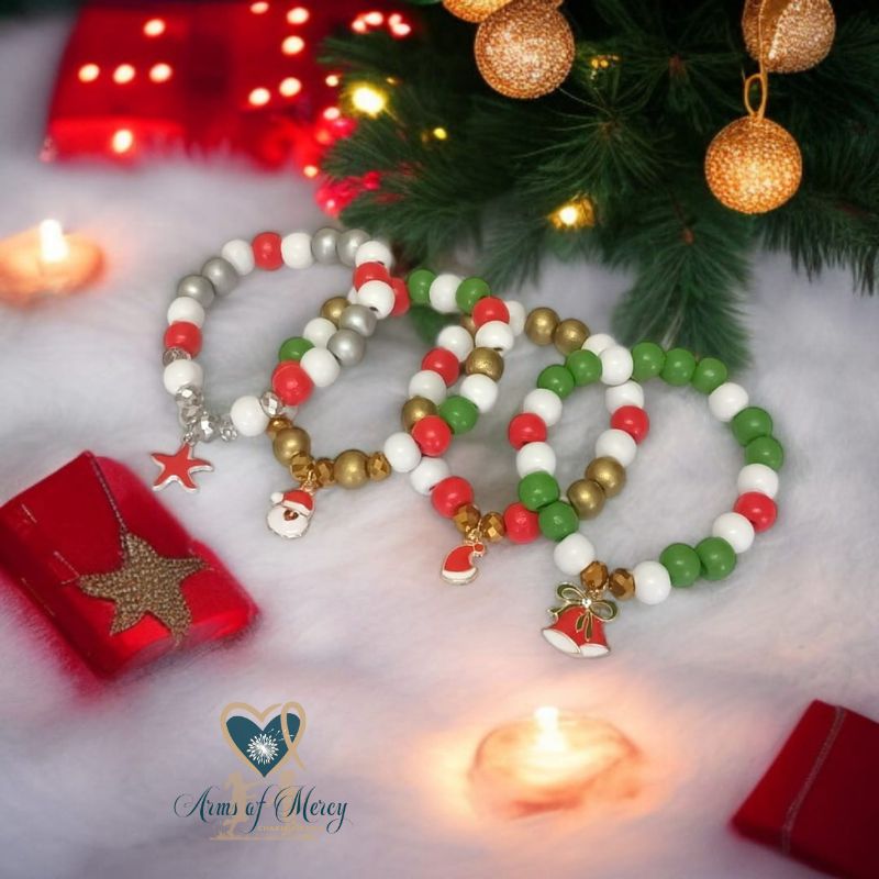 christmas charm bracelets