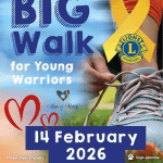 14 February: The BIG WALK for Young Warriors 2026 – Cape Town