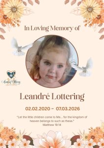 Read more about the article In Loving Memory of Leandré Lottering – 7 March 2026