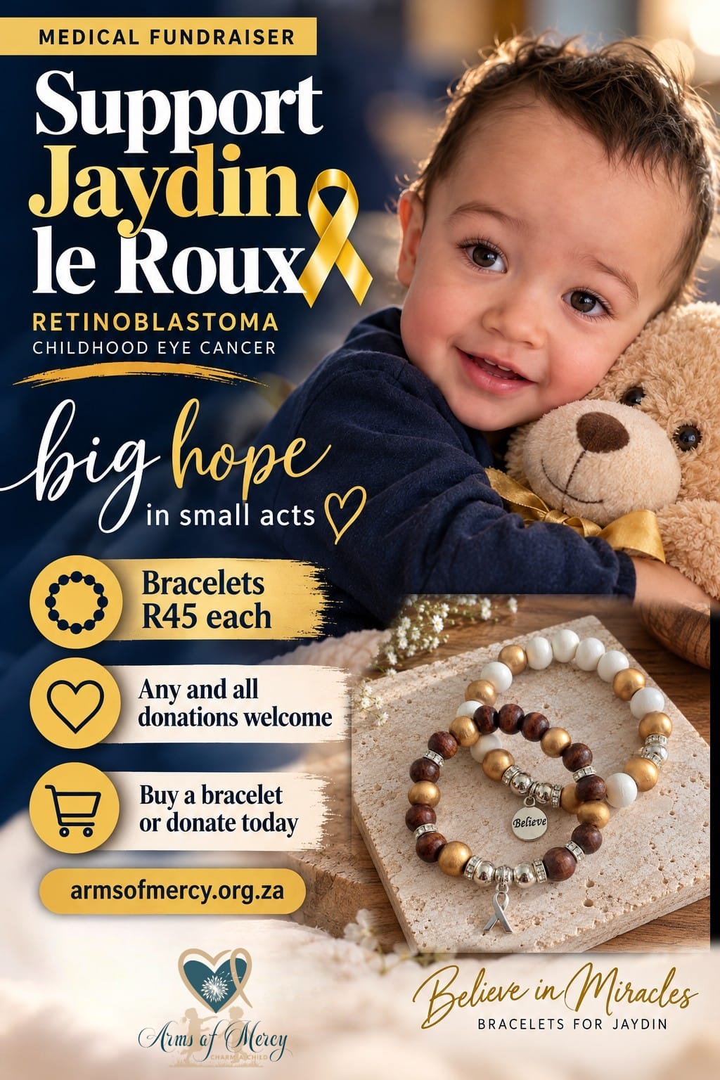 Jaydin le Roux Fundraiser